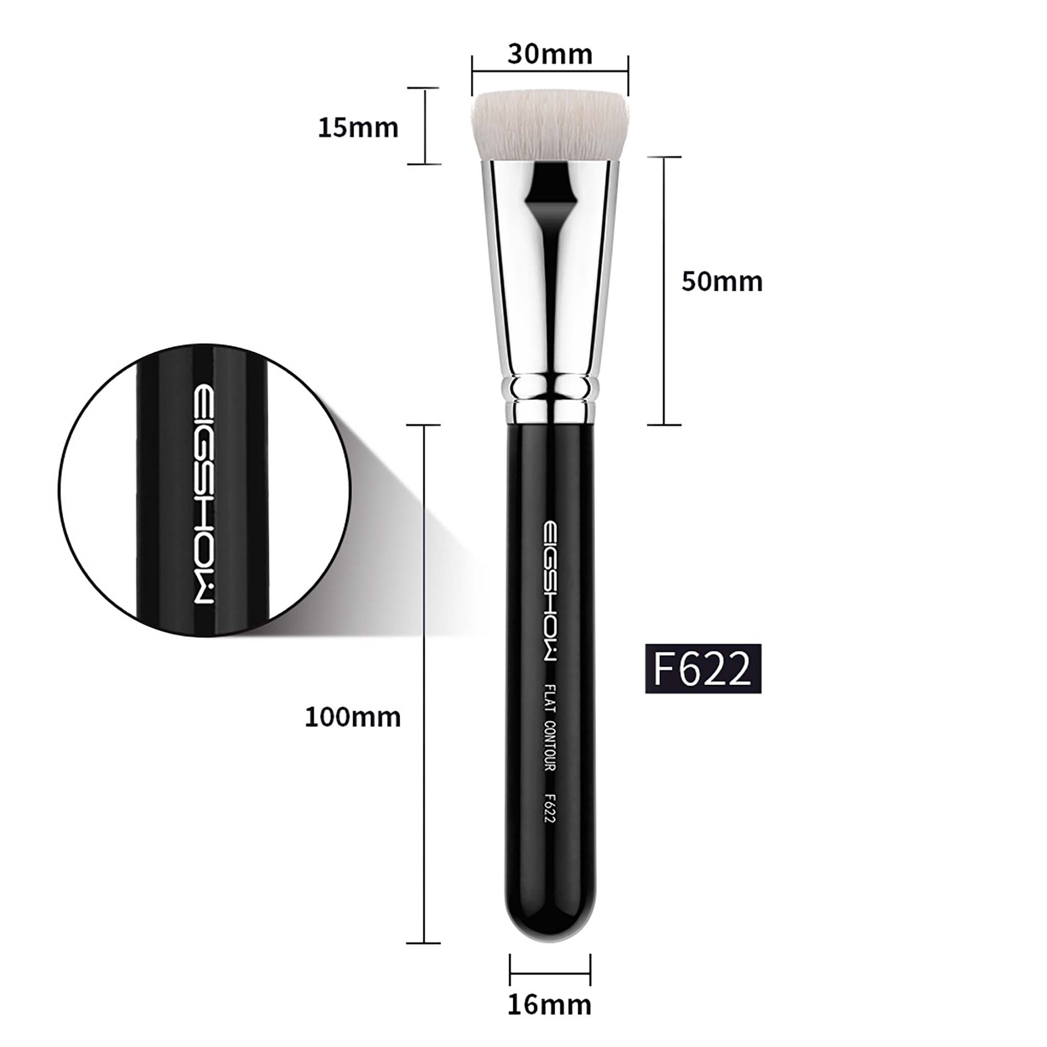 F622 - FLAT CONTOUR BRUSH