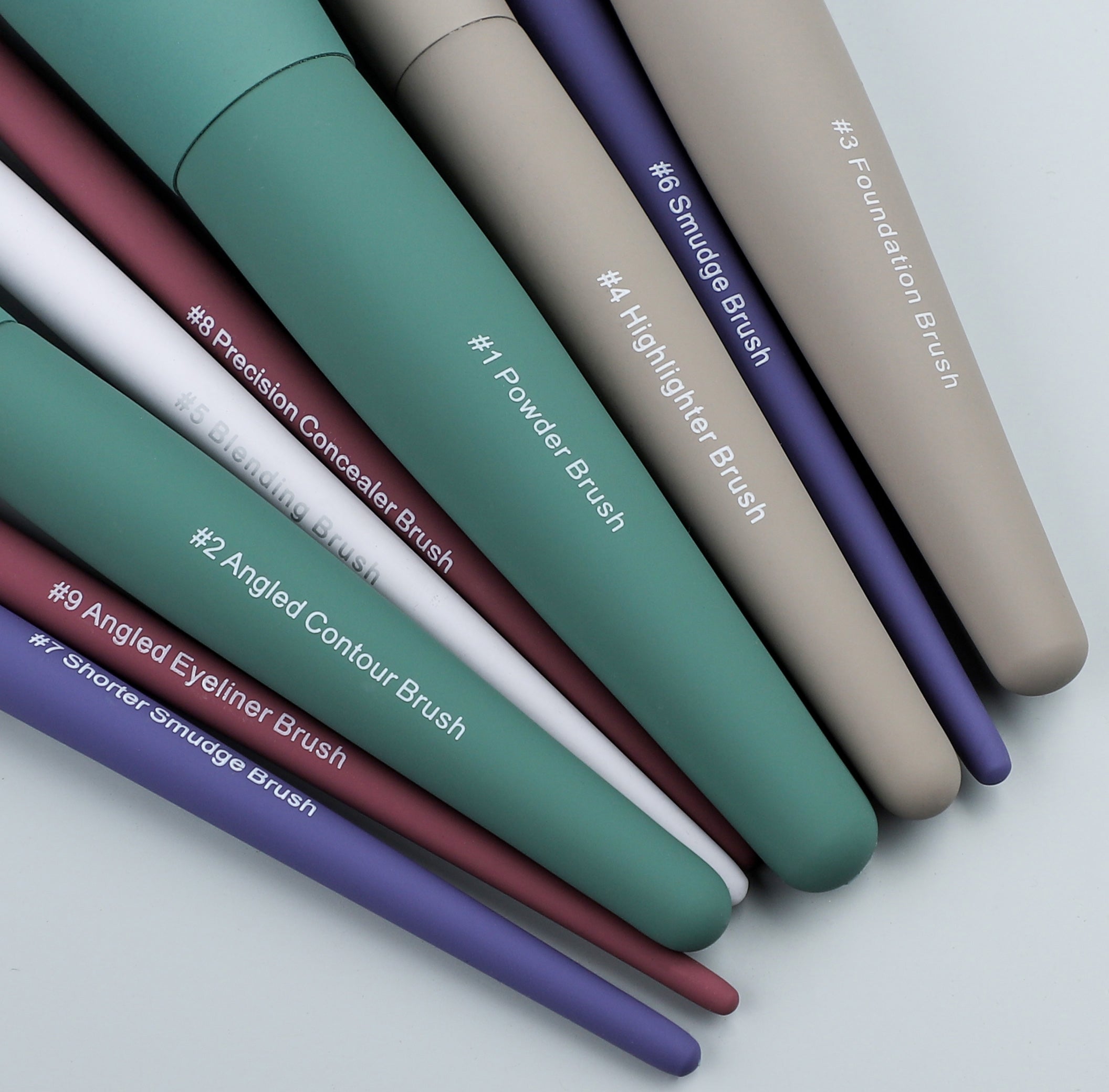 Colourful Series – 9Pcs Makeup Brush Kit PRO