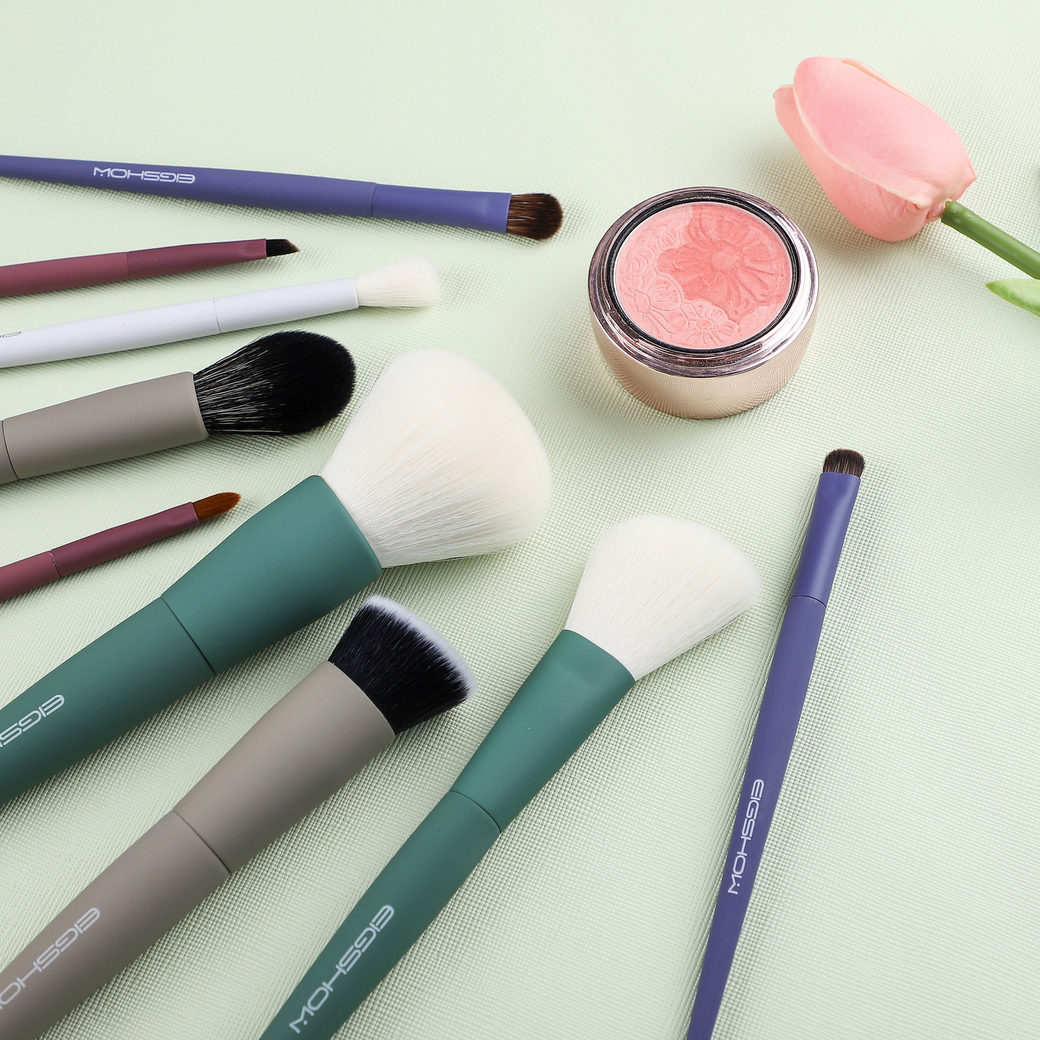 Colourful Series – 9Pcs Makeup Brush Kit PRO