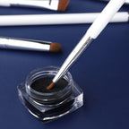 Jade Series - 5 Pcs Eye Brush Set - White Silver