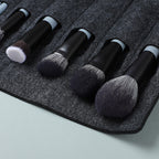 Jade Series – 15pcs Makeup Brush Kit – Agate Grey
