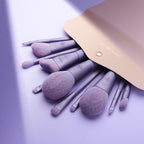 EcoPro Bamboo Fiber - 11pcs Mist Purple Brush Kit