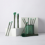 Sustainable Vegan Series - 12pcs EcoPro Tea Makeup Brush Kit