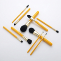 10pcs Vegan - Yellow Brush Kit